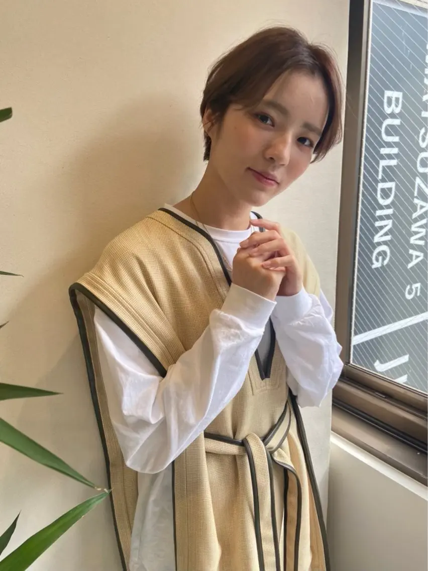 ショート ヘアアレンジ メンズカット大歓迎 🫧HONOKA🪽のヘアスタイル