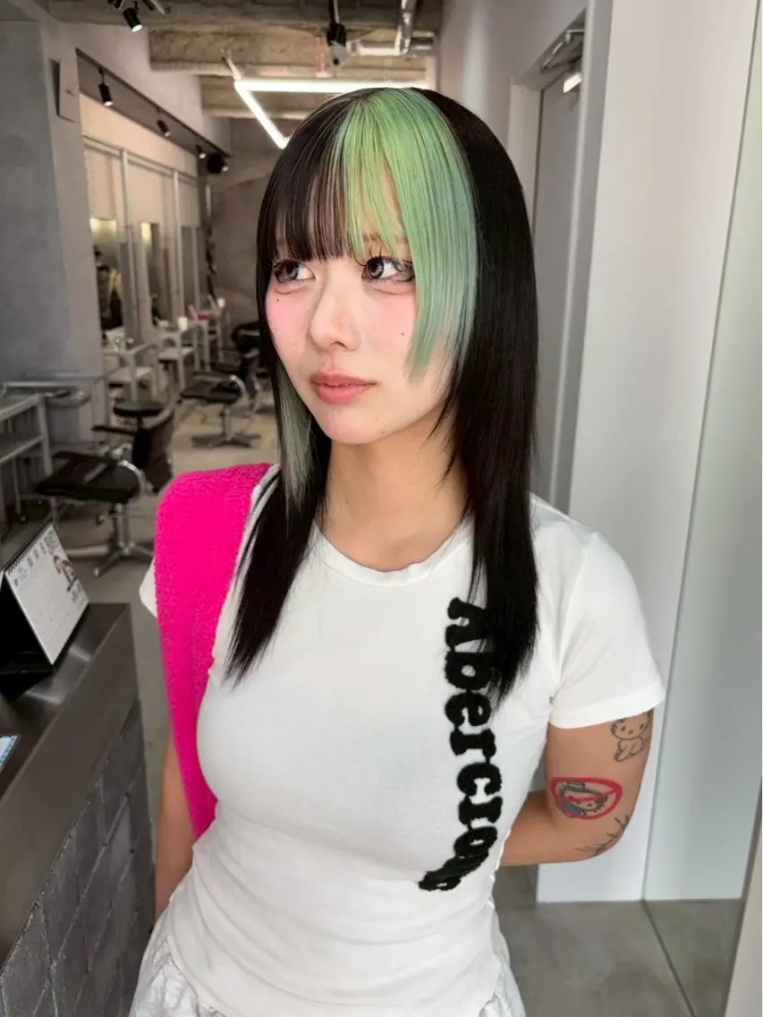 カラー め るのヘアスタイル