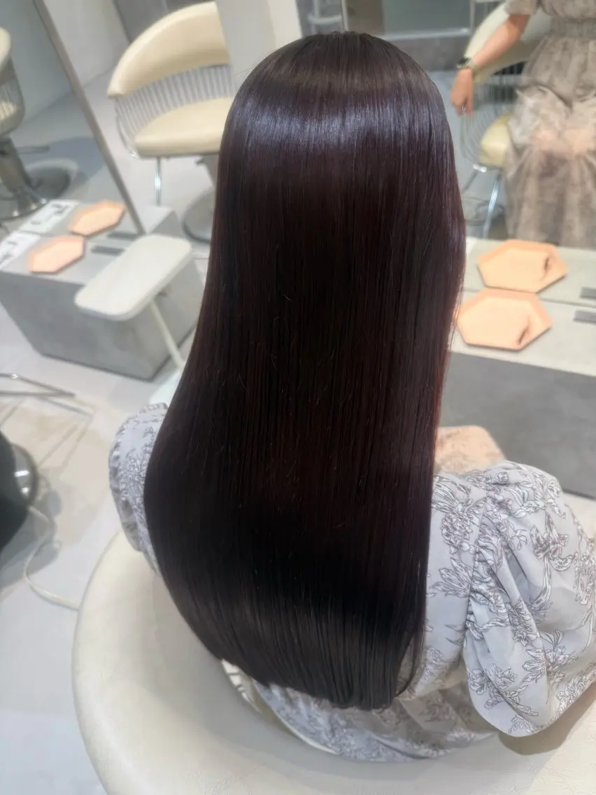 セミロング カラー 透明感カラー グレージュ 髪質改善 トリートメント カット ヘアカラー トリートメント 💎透明感カラー特化 💎TAISEIのヘアスタイル