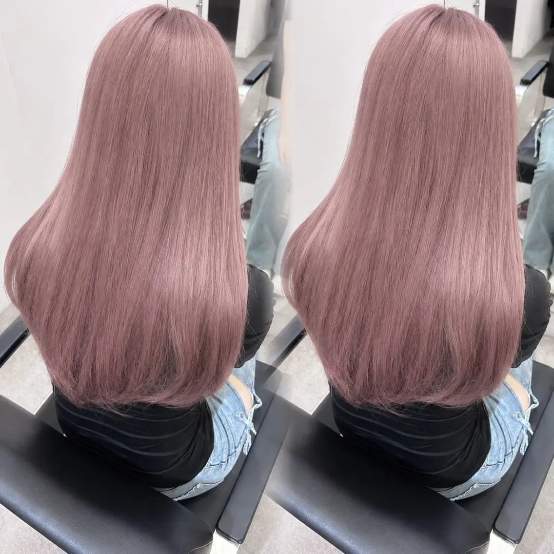 ロング ヘアカラー moe/名古屋 /ブリーチモデルのヘアスタイル