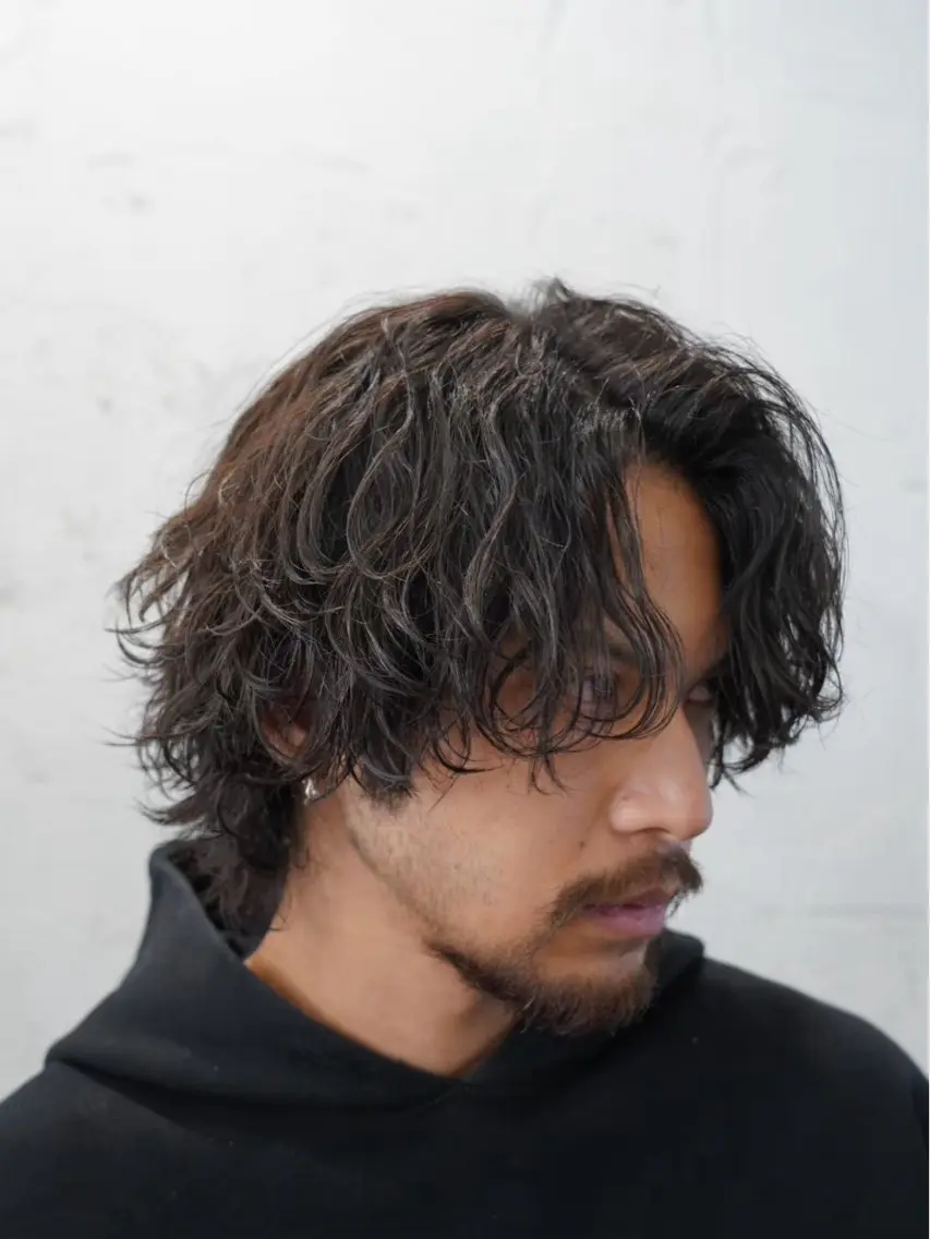 【新規限定🔥】カット＋スパイラルパーマ＋2step TR ✔ ボリューム調整✔ ラフ​〜​色気まで対応✔ パーマ感しっかりの写真