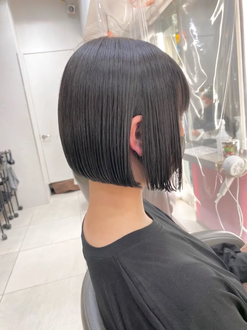 ショート カラー ボブ カット トリートメント ボブ/レイヤー /植原健太のヘアスタイル