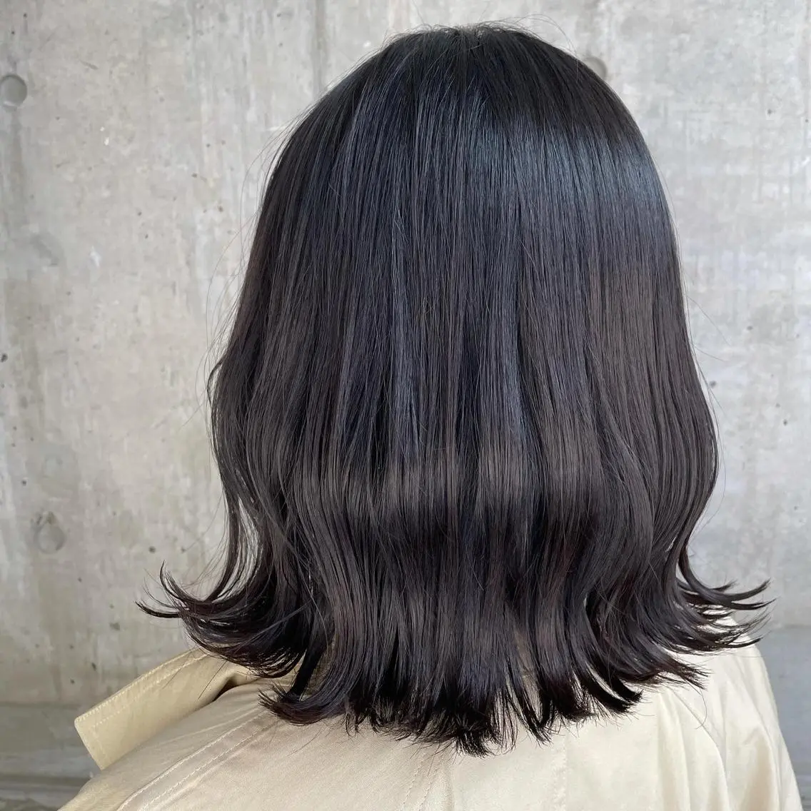 ミディアム カラー ヘアアレンジ 縮毛矯正/髪質改善/ ブリーチ毛/木元渓太のヘアスタイル