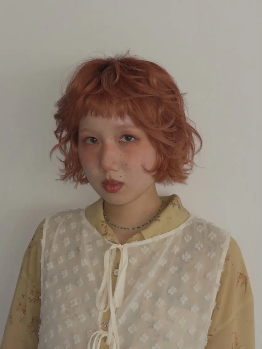 ショート カラー ヘアアレンジ ヘアカラー ニュアンスカラー🧶 nanacoのヘアスタイル