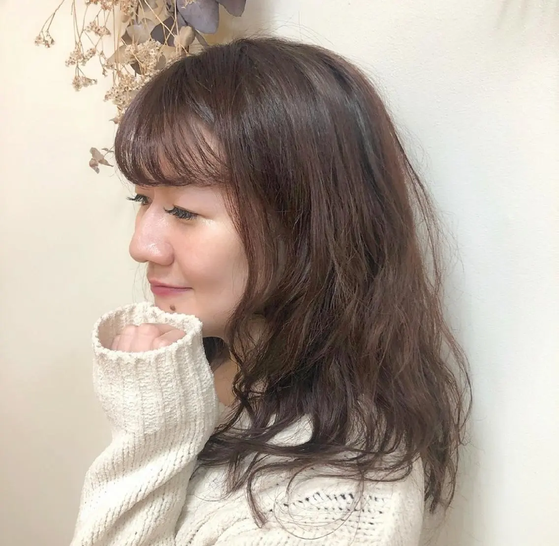 ロング ピンクブラウン MARRON 🍊mihoのヘアスタイル