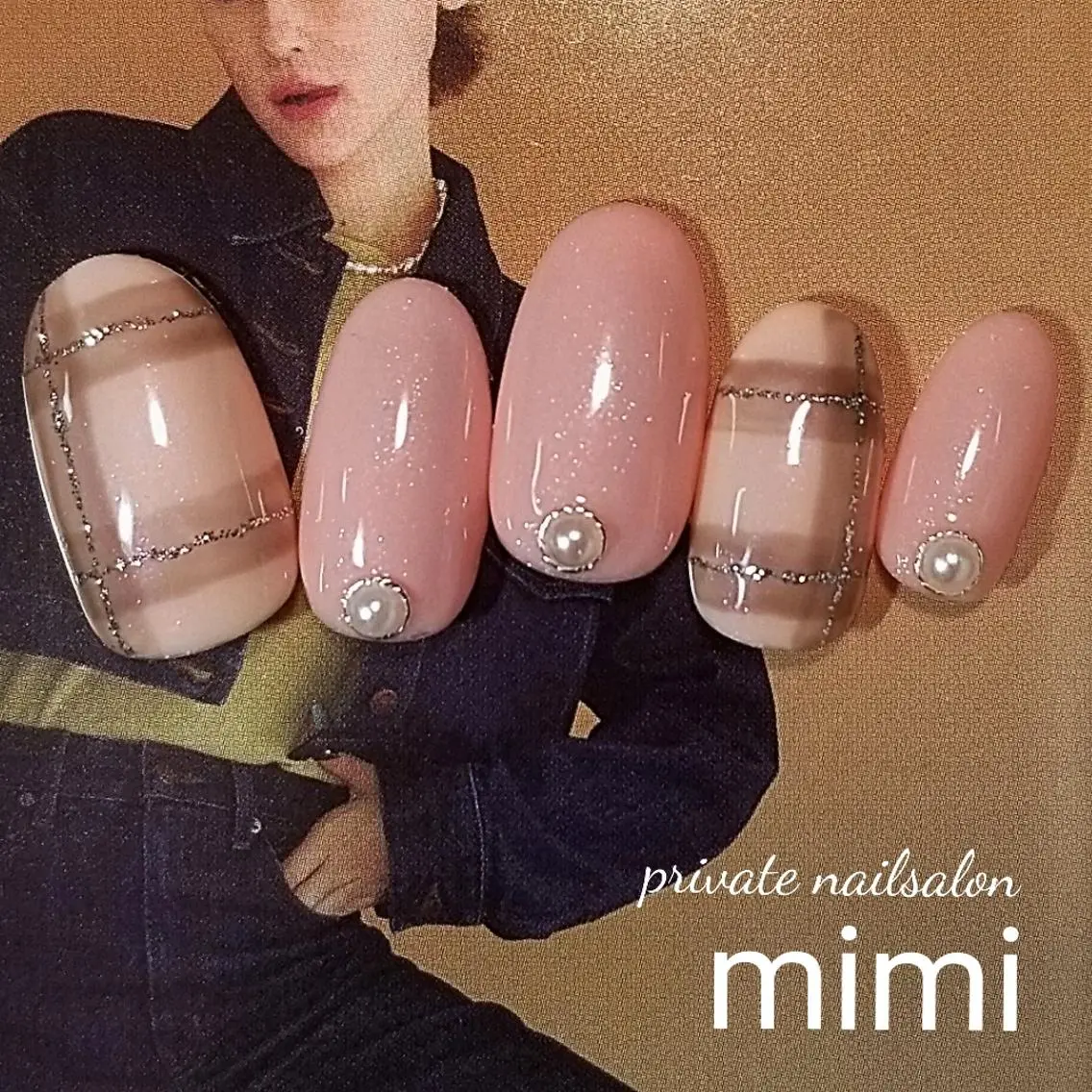 ネイル ピンク 博多ネイル ｍｉｍｉのネイルデザイン