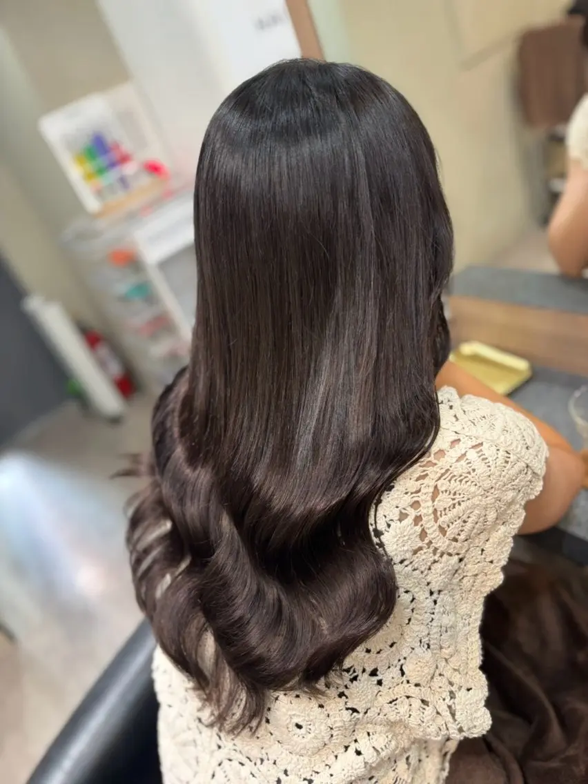 ロング ボブ エクステ ロング エクステ 横浜/エクステ特化× 艶カラー/あいかのヘアスタイル