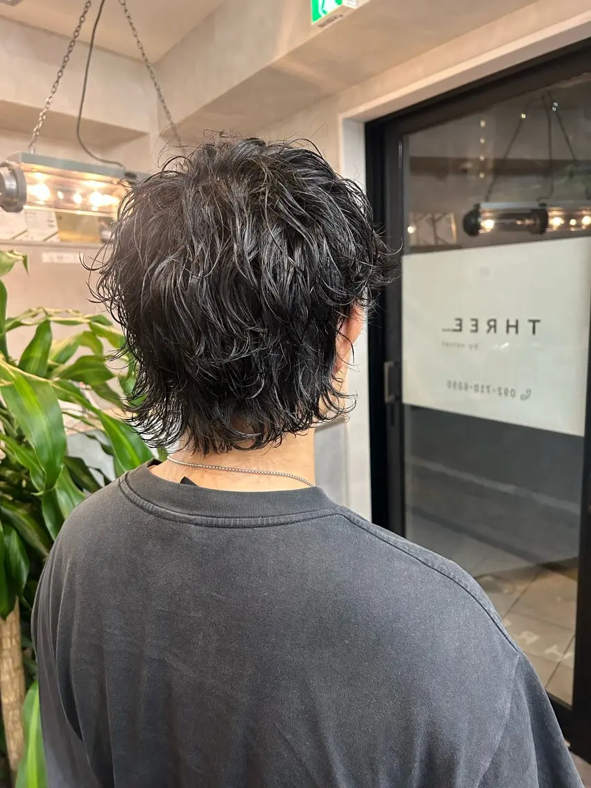 ショート パーマ カット パーマ Haru/レイヤー カット/ブリーチのヘアスタイル
