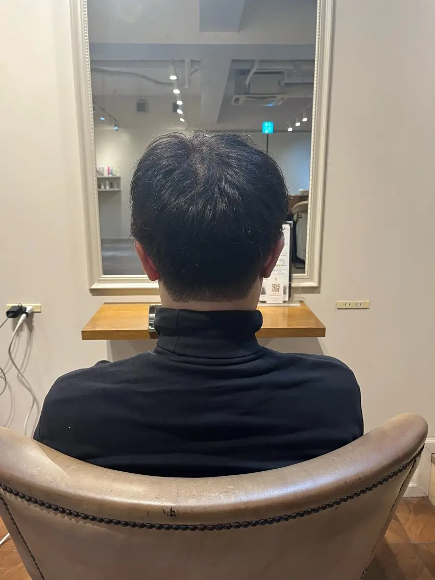 メンズカットの写真