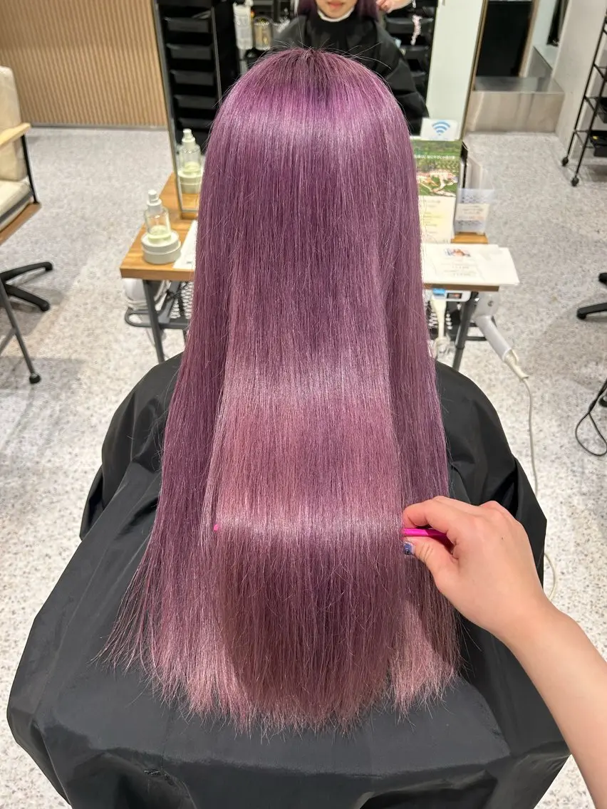 ロング ヘアカラー hair&eye🎀 /momoKaのヘアスタイル