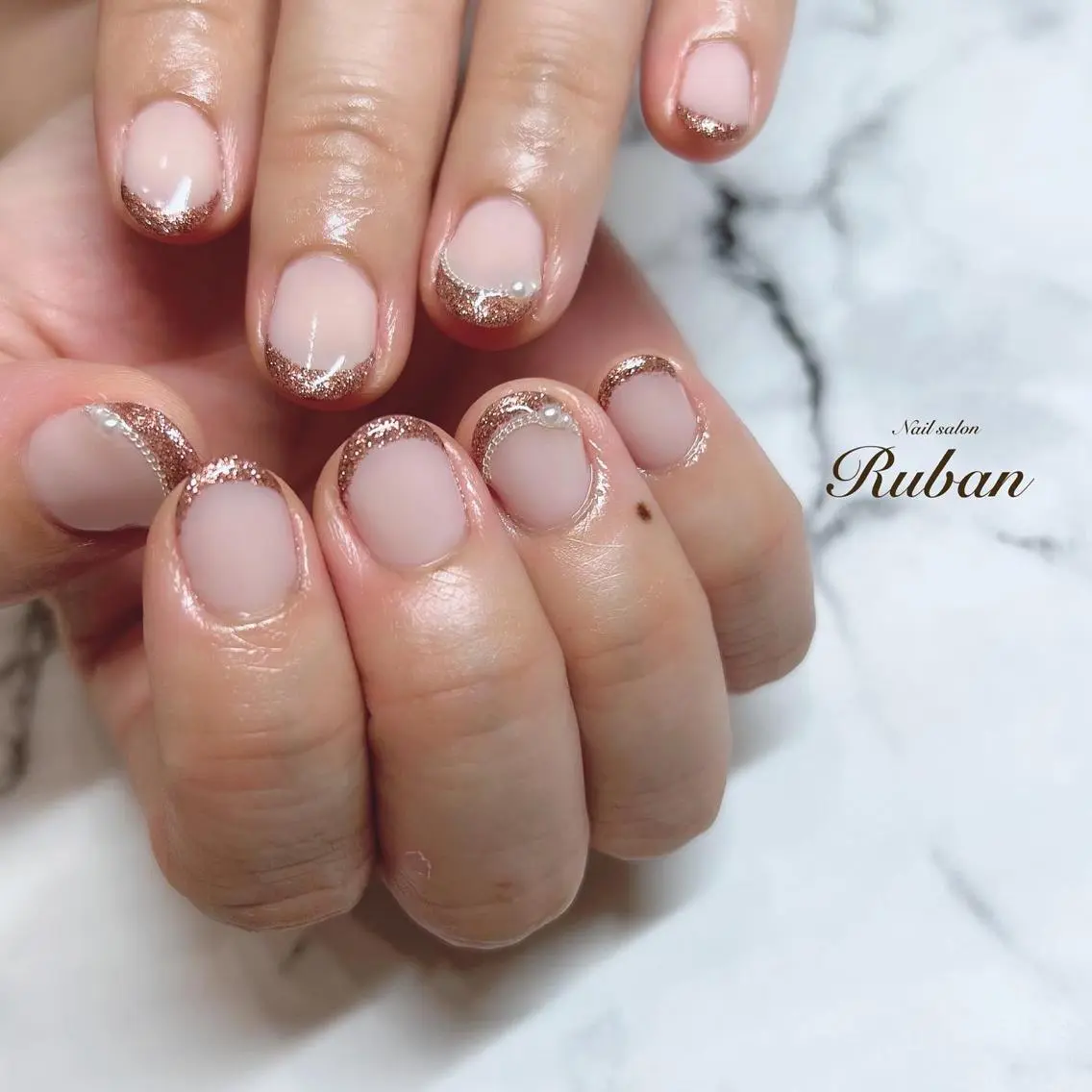 ネイル フレンチネイル Nail salon Rubanのネイルデザイン