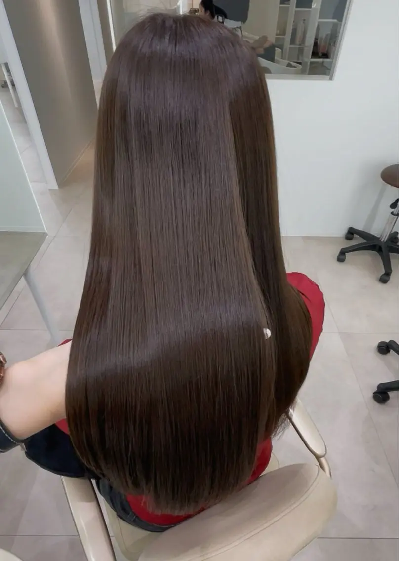 ロング 髪質改善 トリートメント 🫧大人可愛く🫧 renaのヘアスタイル