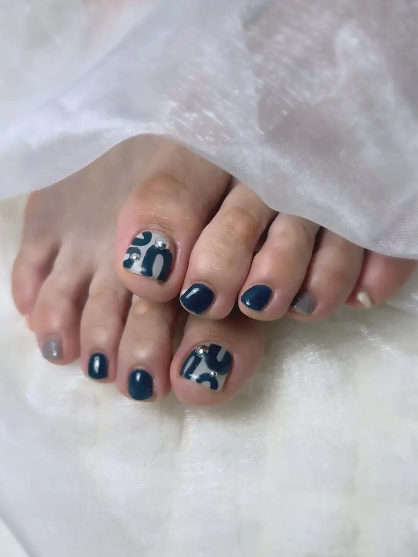 ネイル フットネイル nailsalon Ecliaのネイルデザイン