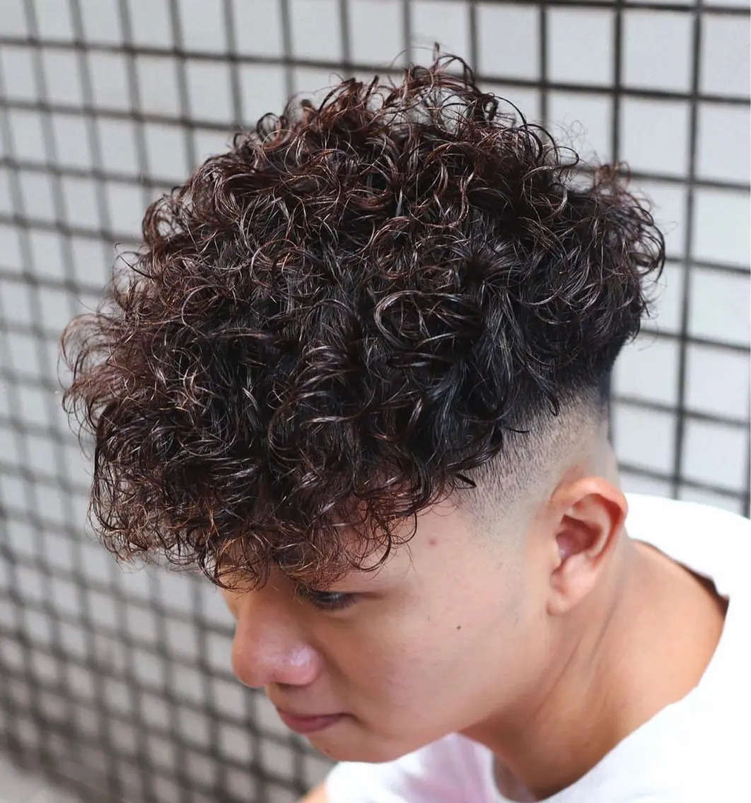ショート カラー パーマ メンズ 💈men's💈 satoru中目黒のヘアスタイル