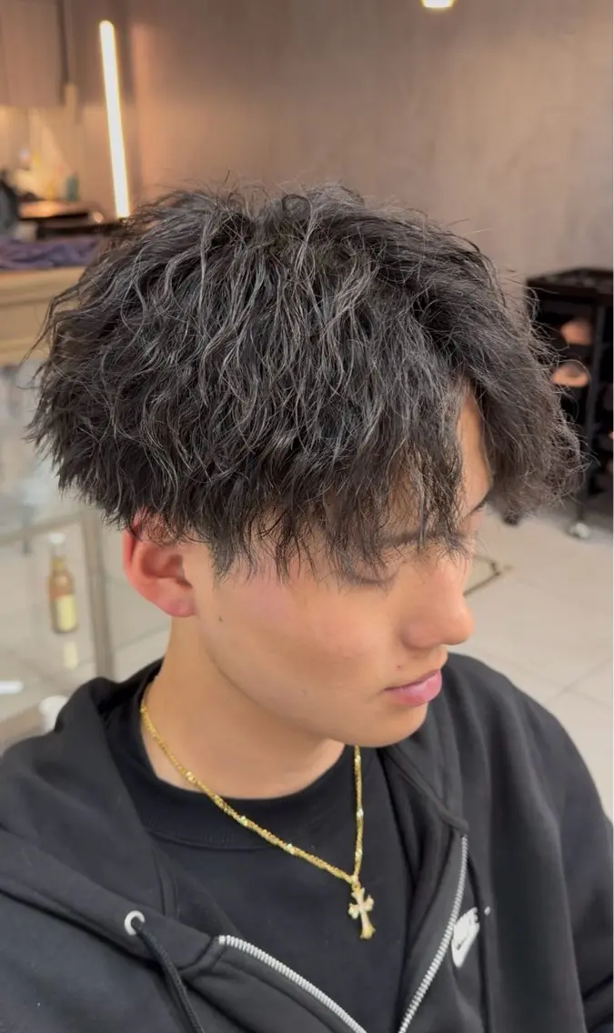 【メンズ限定】カット+パーマ/ツイスパ/波巻き🌀4・5月限定！￥11300→￥6600の写真
