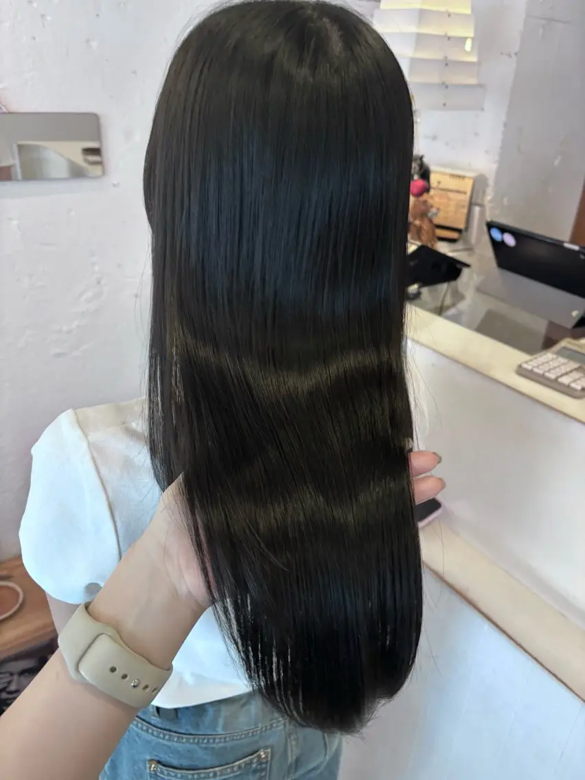 カラー 透明感カラー ヘアカラー トリートメント ヘッドスパ 🎀透明感カラー🎀 Yurinoのヘアスタイル