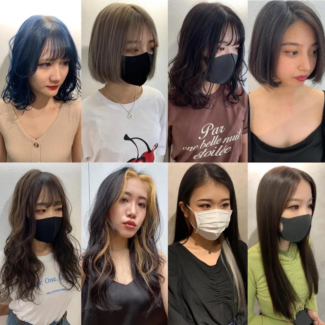 韓国風レイヤーカット¥3500の写真