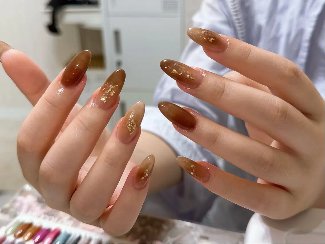 ネイル ハンドネイル アオイ リンのネイルデザイン
