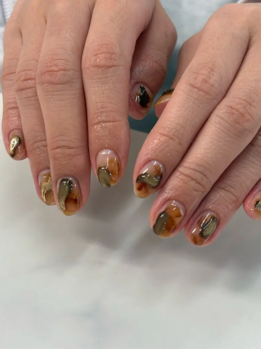 ネイル filonnail yui_ニュアンスのネイルデザイン