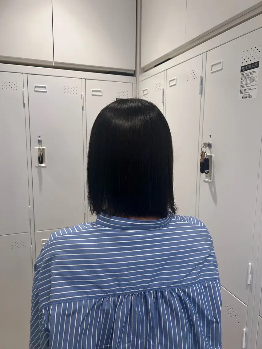 縮毛矯正 MIKU🌧️ カラーモデル募集中のヘアスタイル