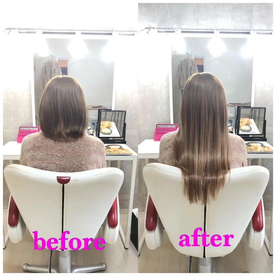 ロング エクステ 🌸ドレスアップ 心斎橋店🌸のヘアスタイル