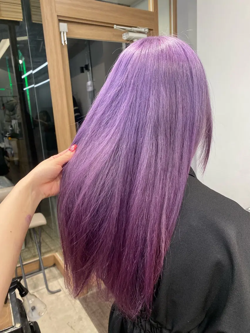 ロング カラー 🐾Libero🐾 柏　KONOMIのヘアスタイル