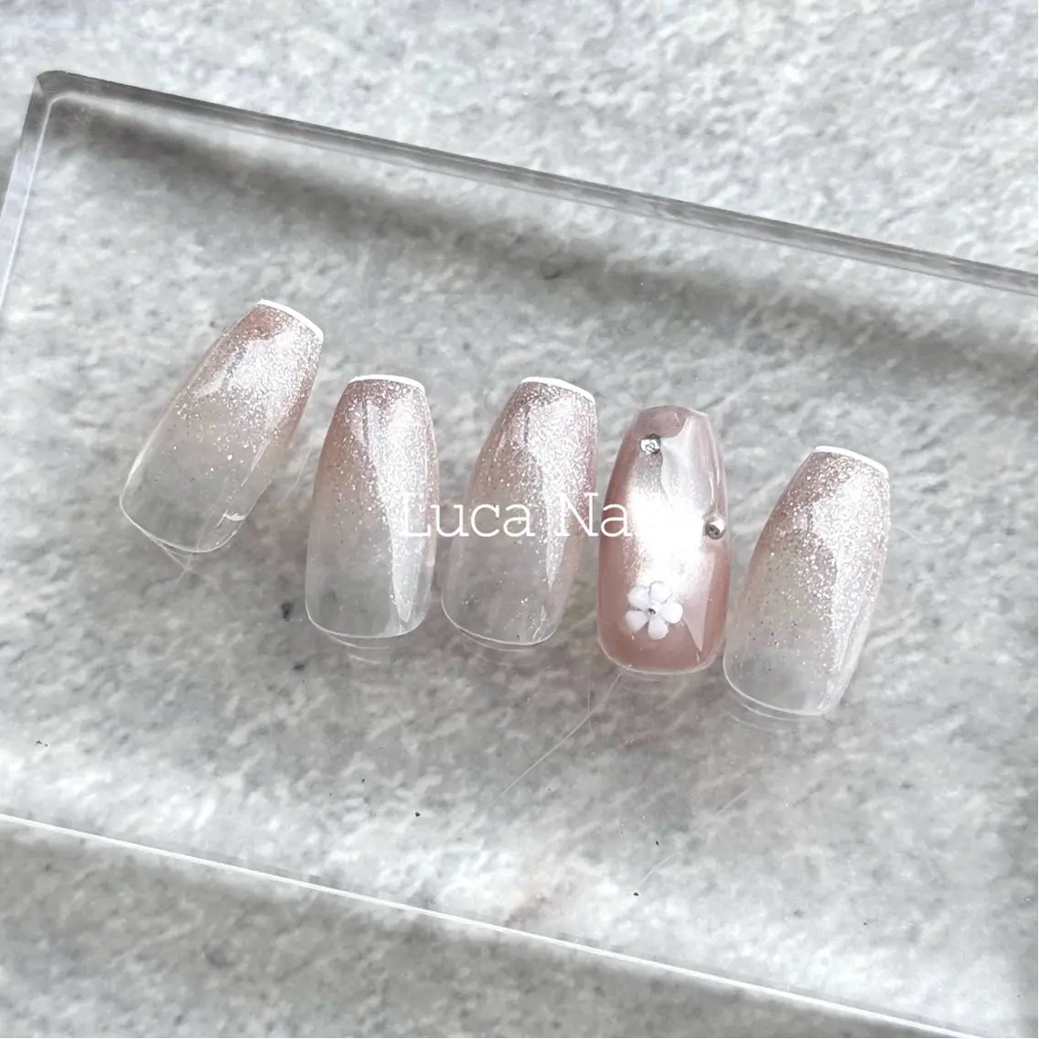 ネイル シンプルネイル ハンドネイル ハンドケア Luca Nail 🌼yu-kaのネイルデザイン