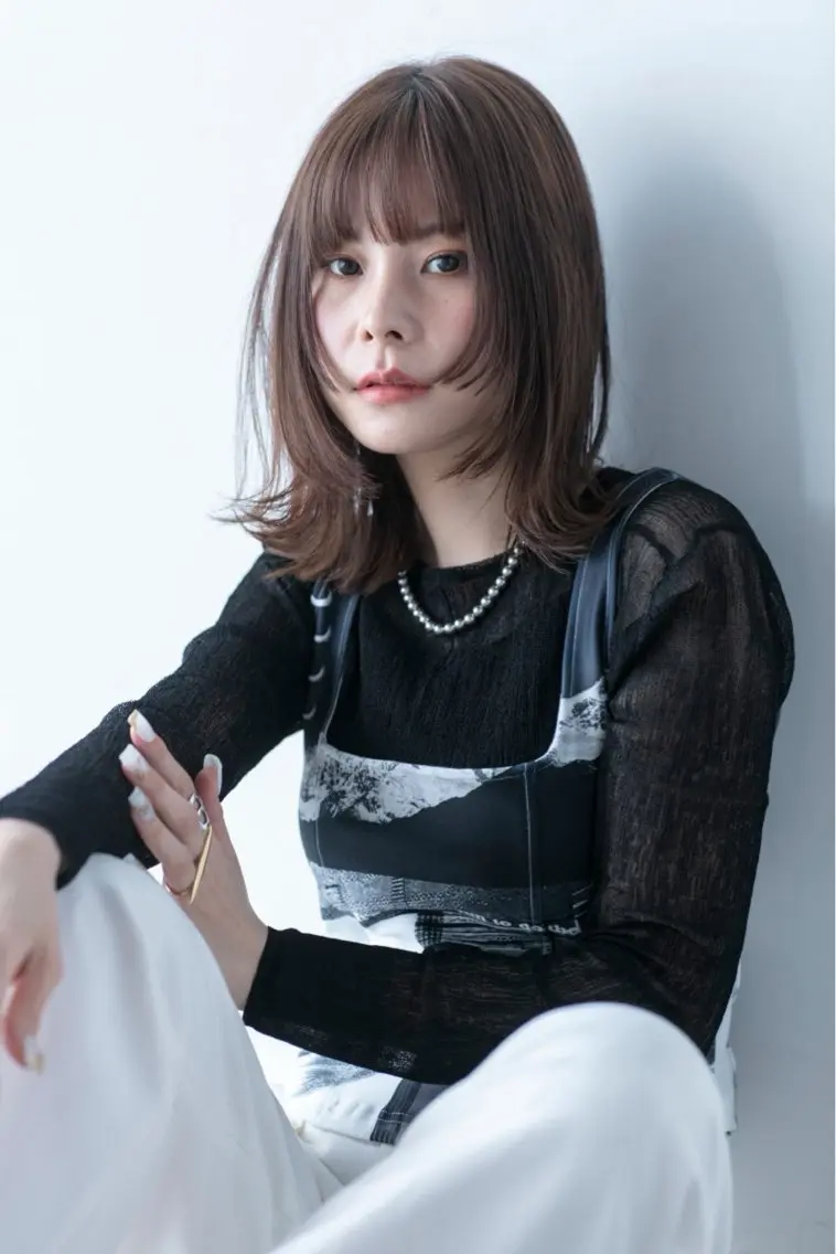 ミディアム 近藤 大誠のヘアスタイル