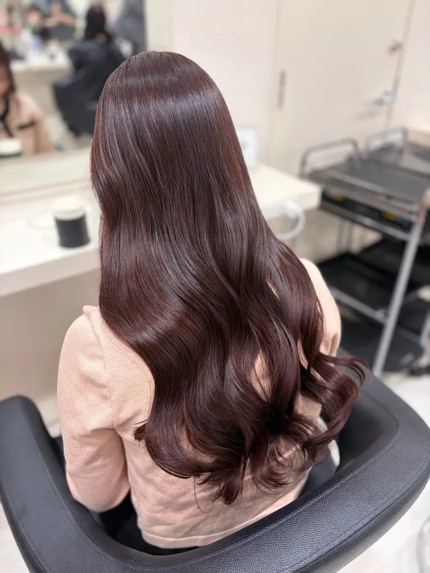 カラー カット ヘアカラー トリートメント 暖色ガーリーヘア🎀 MEARI🩰のヘアスタイル