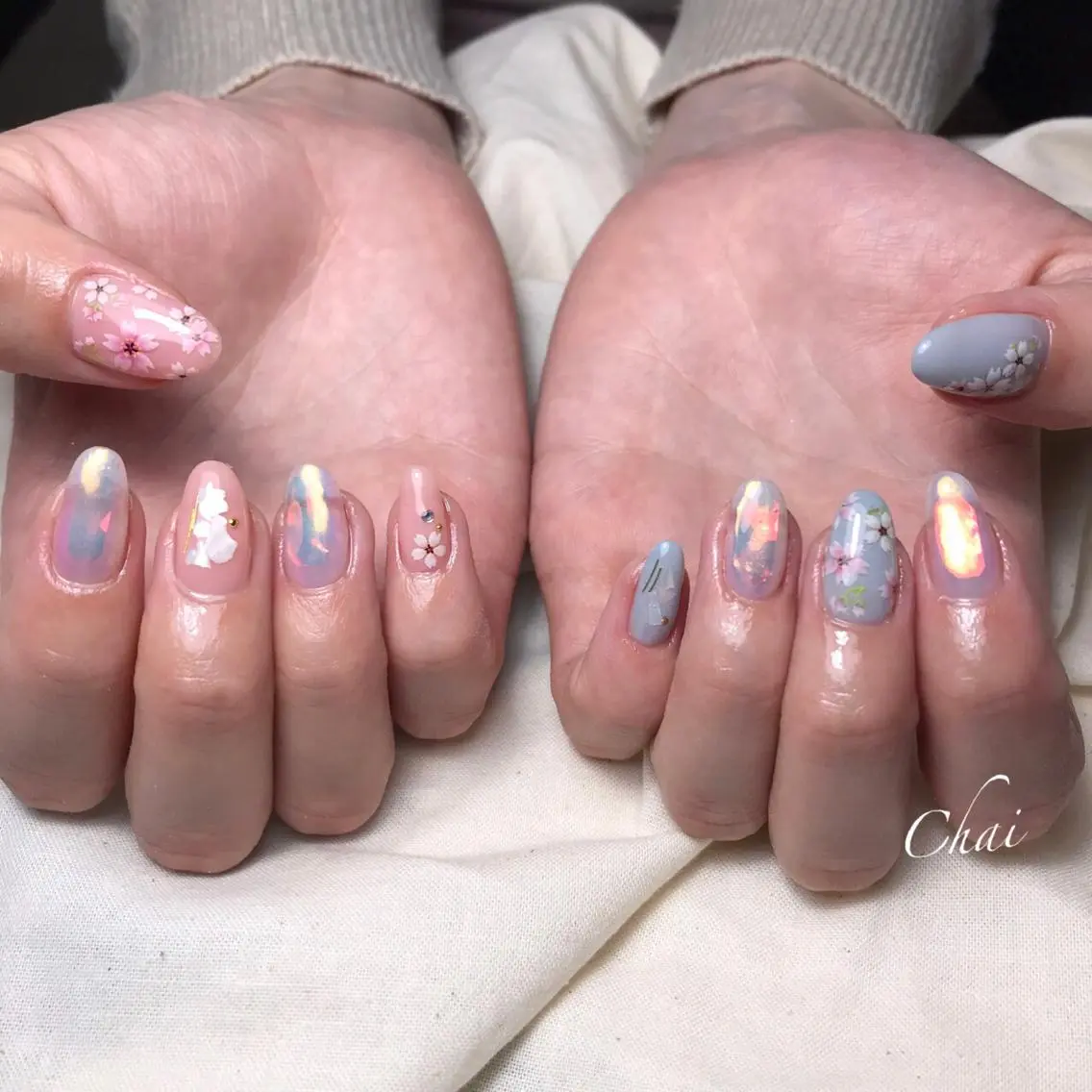 ネイル 持ち込み chai nail & eye📍鶴橋のネイルデザイン