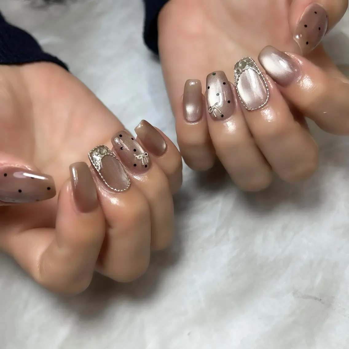 [ハンド]ニュアンスネイルorワンホンネイル（オフ込み）の写真