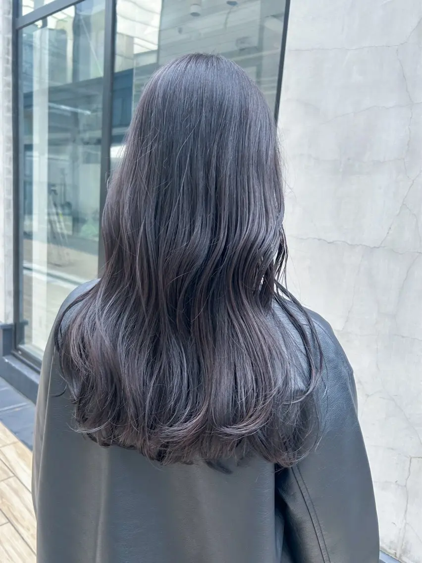 ロング カラー ヘアアレンジ カット ヘアカラー トリートメント yuka .のヘアスタイル