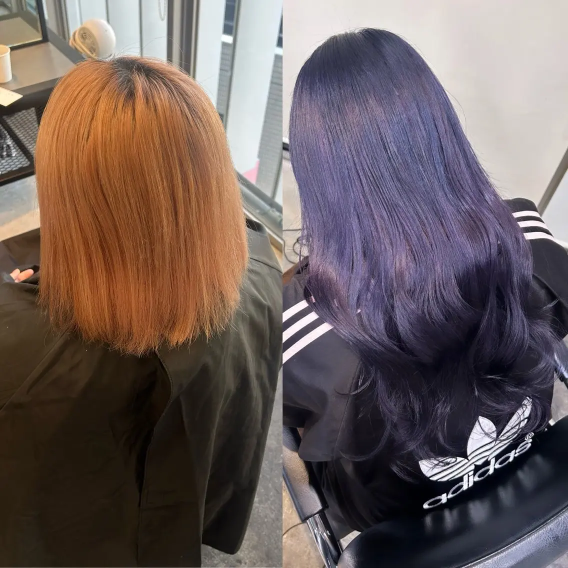 🥀ダブルカラー【ブリーチ込み】+エクステ80本🥀✨の写真