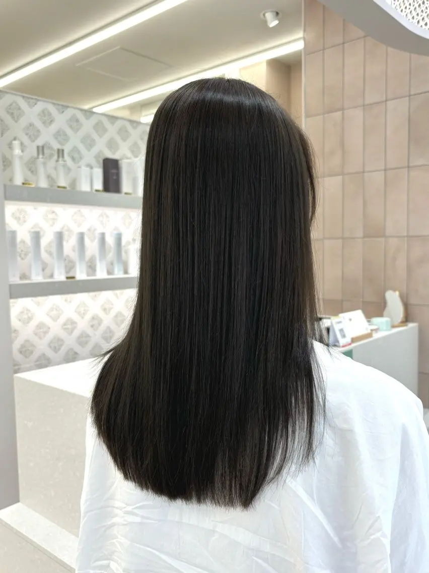【🎀手軽に保湿】カット+カラー+1stepトリートメントの写真
