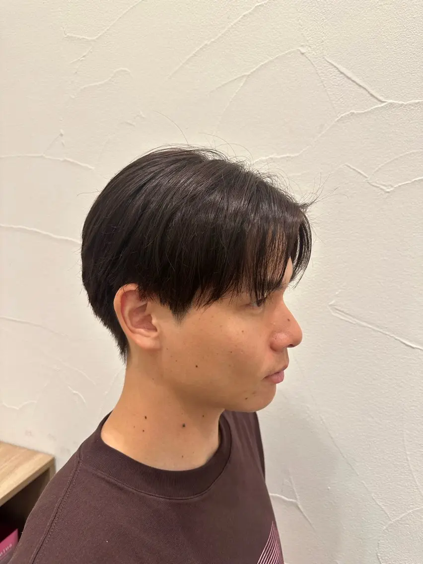 ショート カラー メンズ カット ヘアカラー Ash中目黒 森田みなみのヘアスタイル