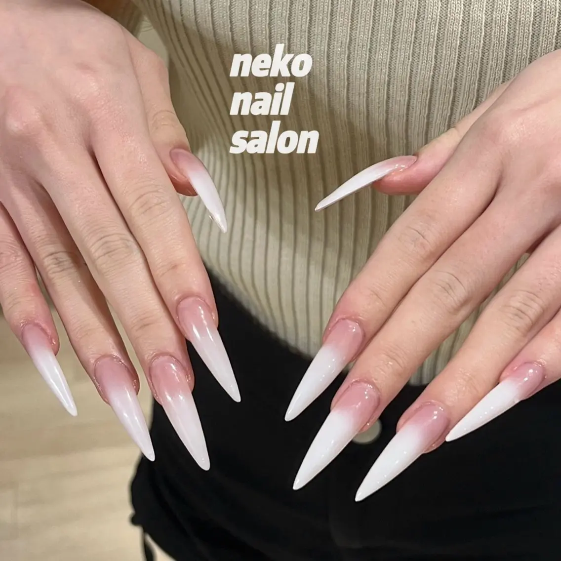 ネイル シンプルネイル ハンドネイル neko nailのネイルデザイン