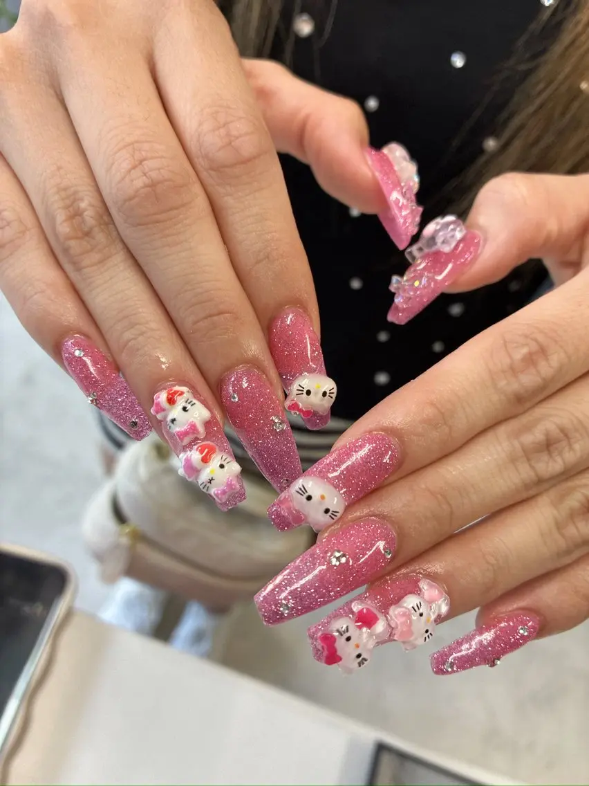 ネイル ピンク ハンドネイル 【Eclat】 Aya✨のネイルデザイン