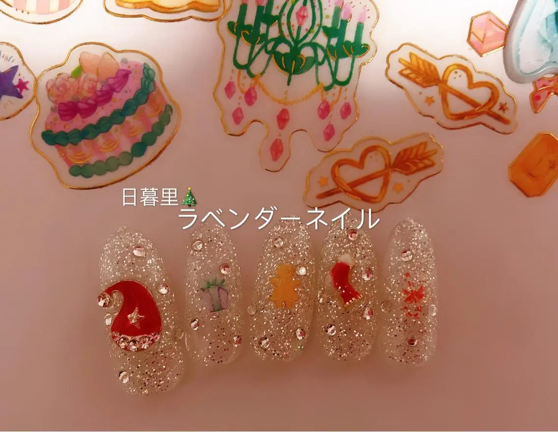 ネイル ラベンダー💖日暮里 ルル💖ネイルのネイルデザイン