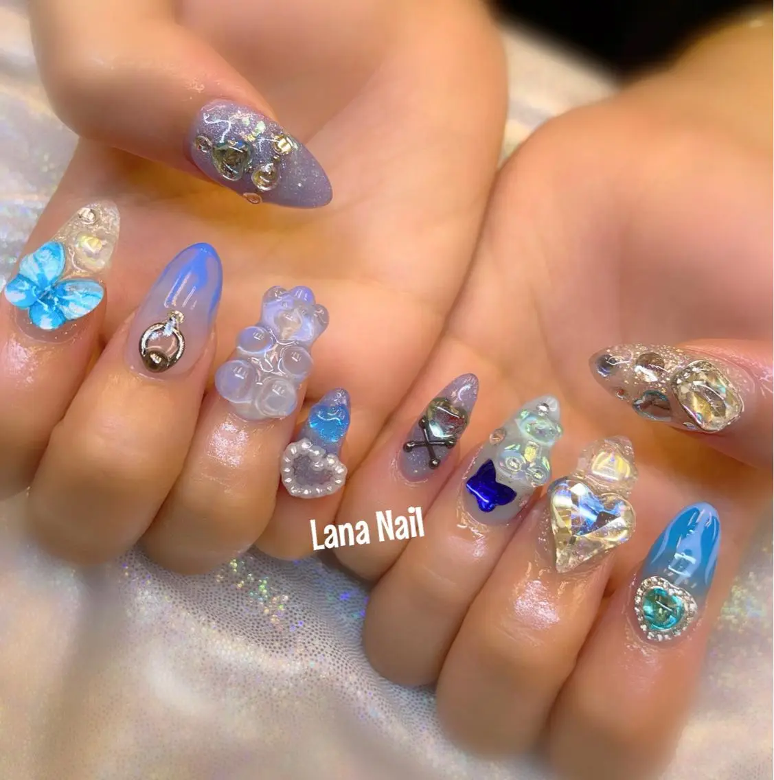 ネイル スカルプネイル Lana Nailのネイルデザイン