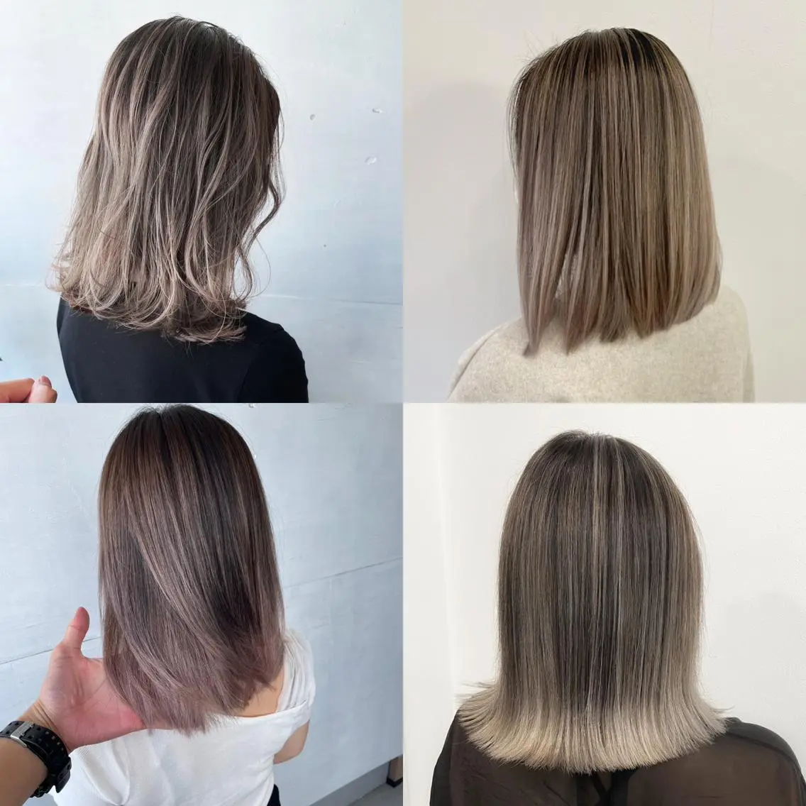 ミディアム カラー かわさき ともやのヘアスタイル