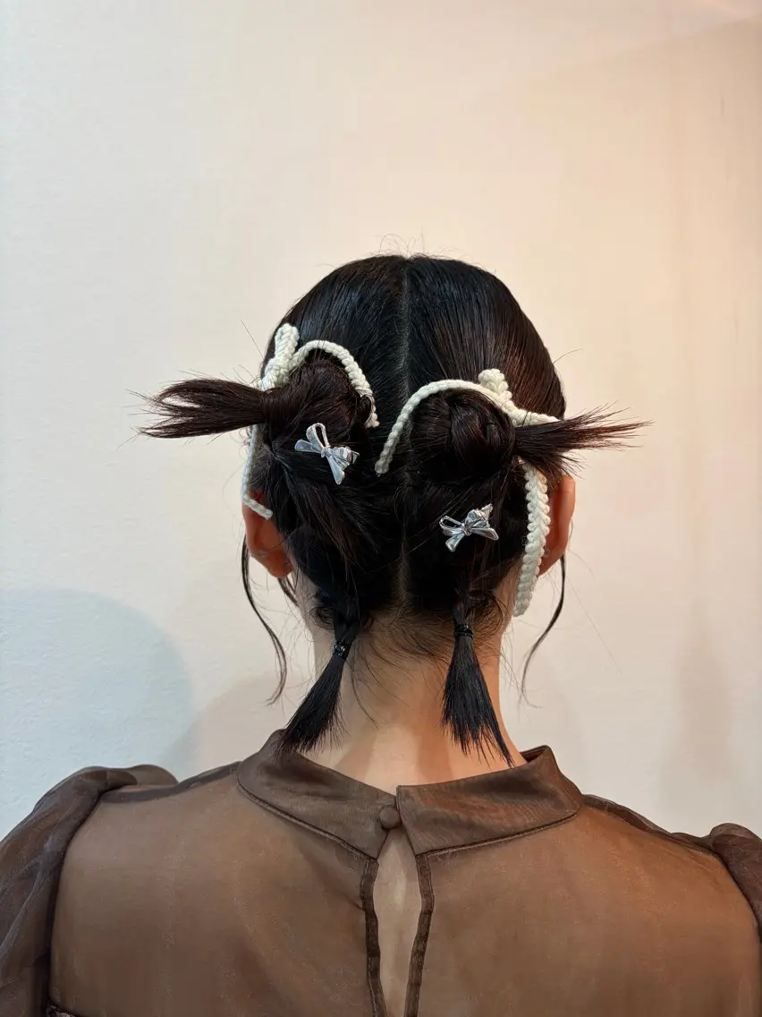 ショート ボブ ヘアセット MYRTLE Mifūのヘアスタイル