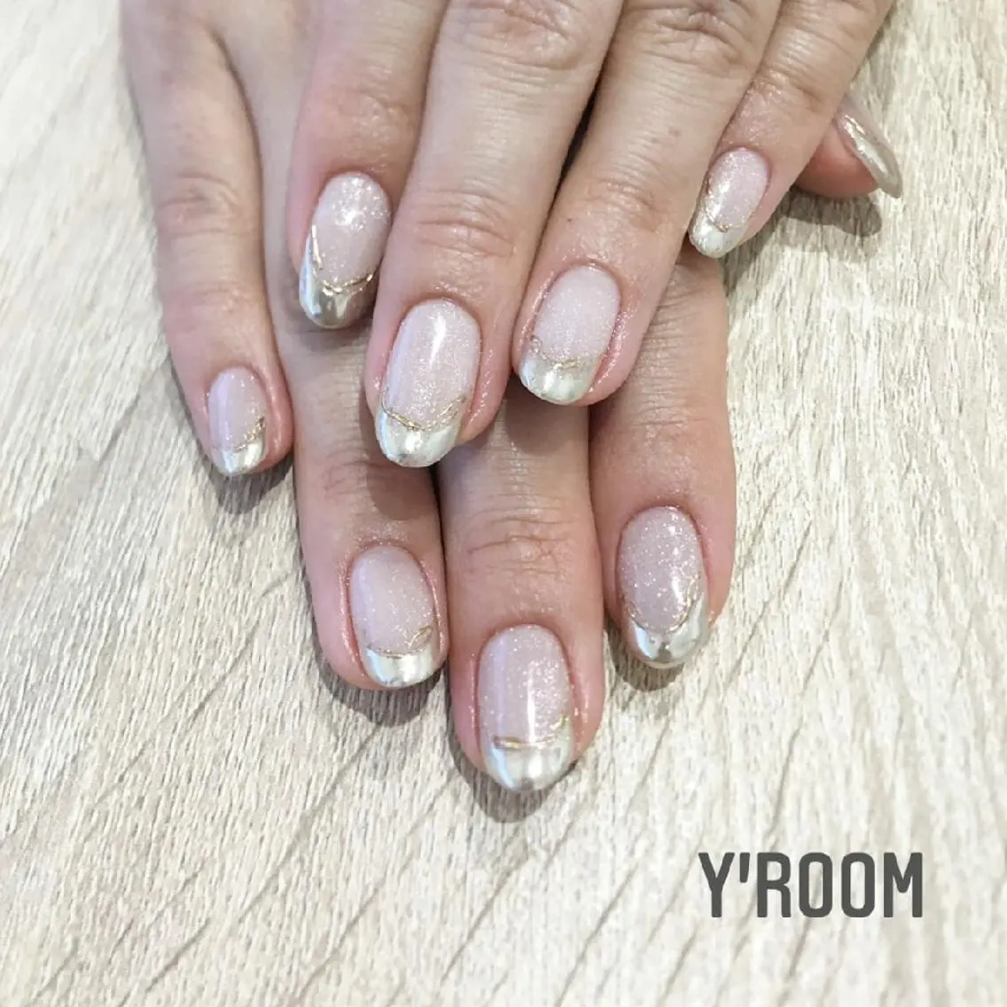 ネイル フレンチネイル ジェルネイル ミラーネイル ニュアンスネイル ワンカラーネイル ハンドネイル YUKA （ネイリスト）のネイルデザイン