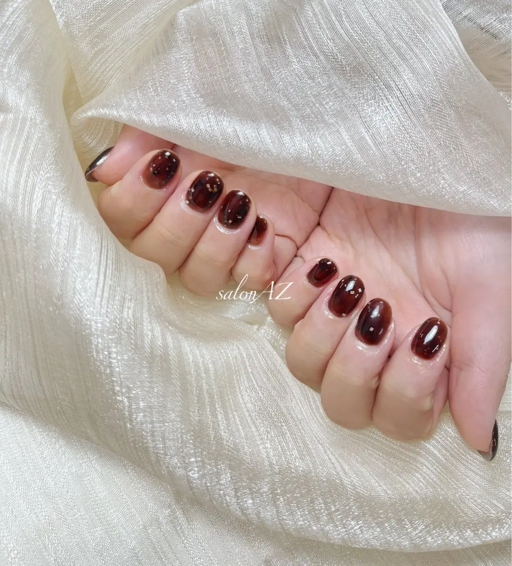 ネイル ワンカラーネイル salon AZのネイルデザイン