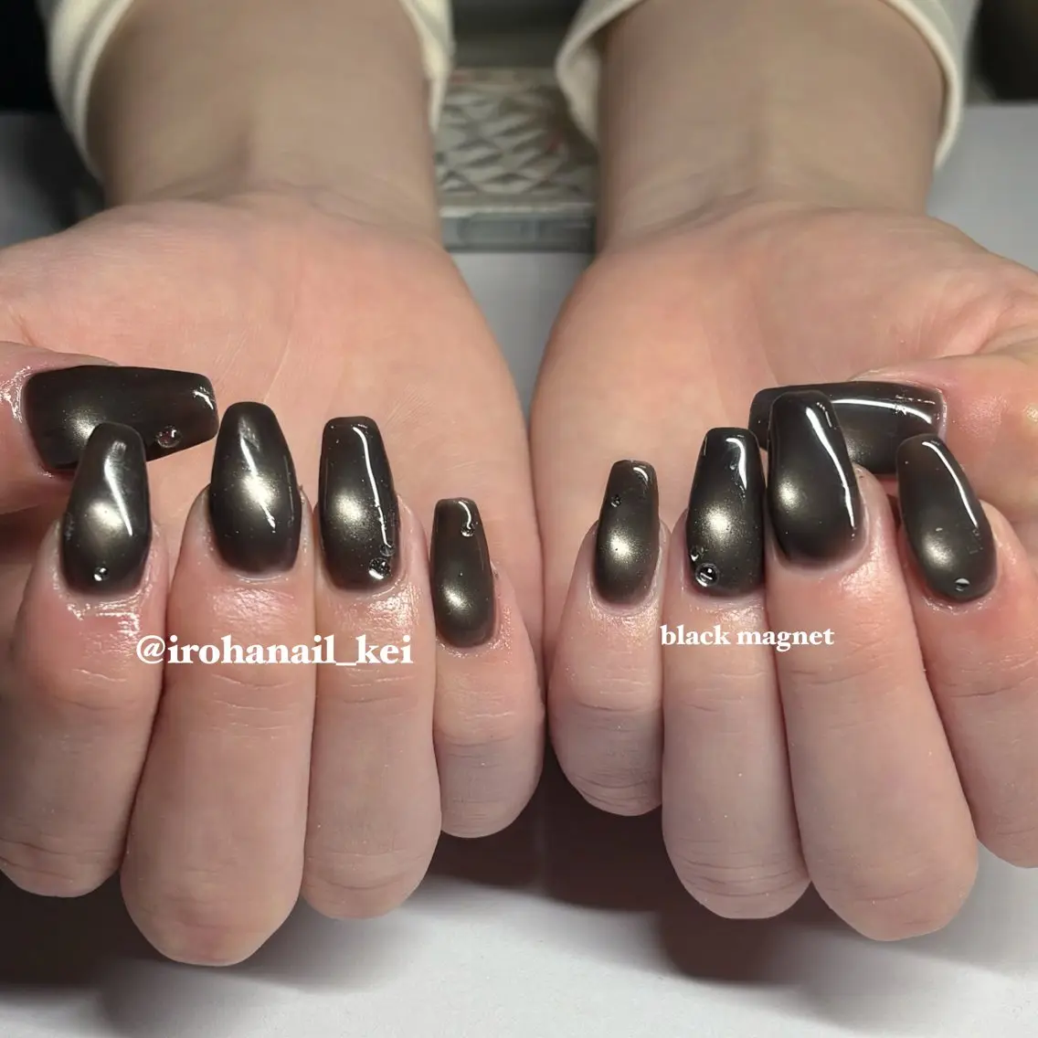 ネイル マグネットネイル IROHA NAIL_けい🐶のネイルデザイン