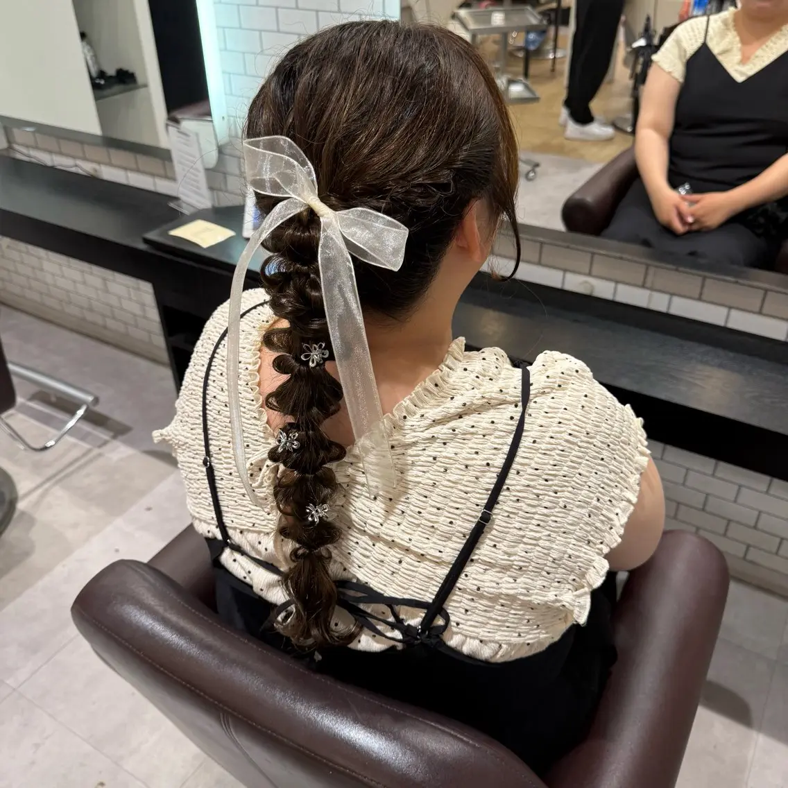 ロング ヘアアレンジ 🎀ヘアアレンジ 🎀ななみのヘアスタイル