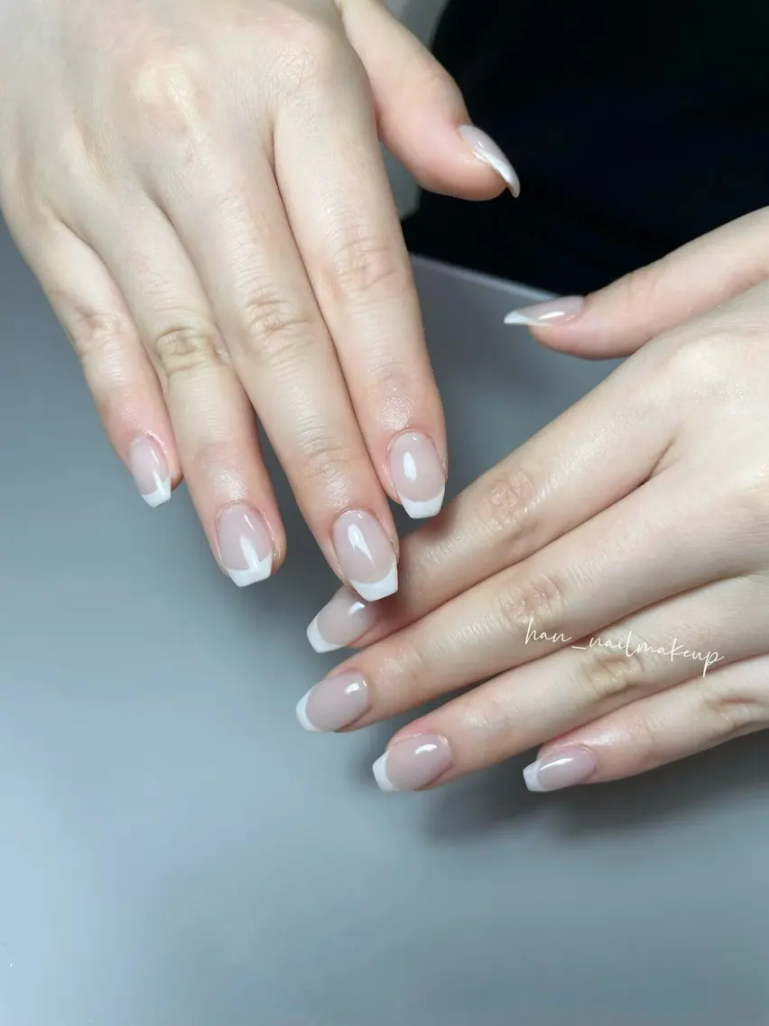 ネイル フレンチネイル ハンドネイル Himari Nail Salonのネイルデザイン