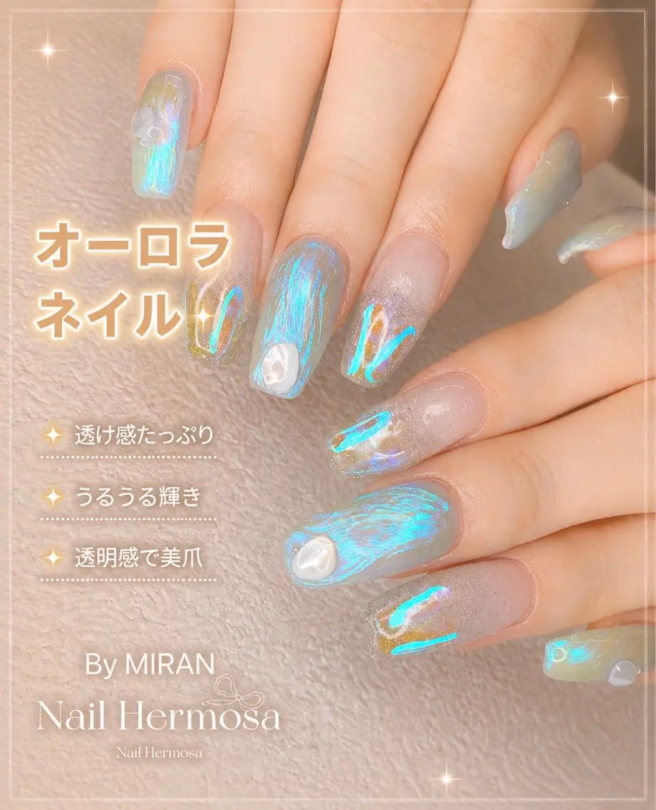 ネイル ハンドネイル エルモサ YURIKAのネイルデザイン