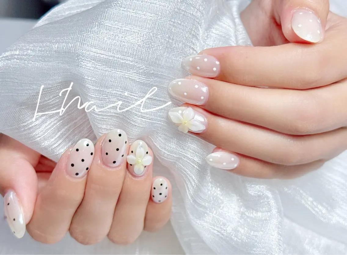 ネイル 持ち込み ハンドネイル ハンドケア L. Nailのネイルデザイン