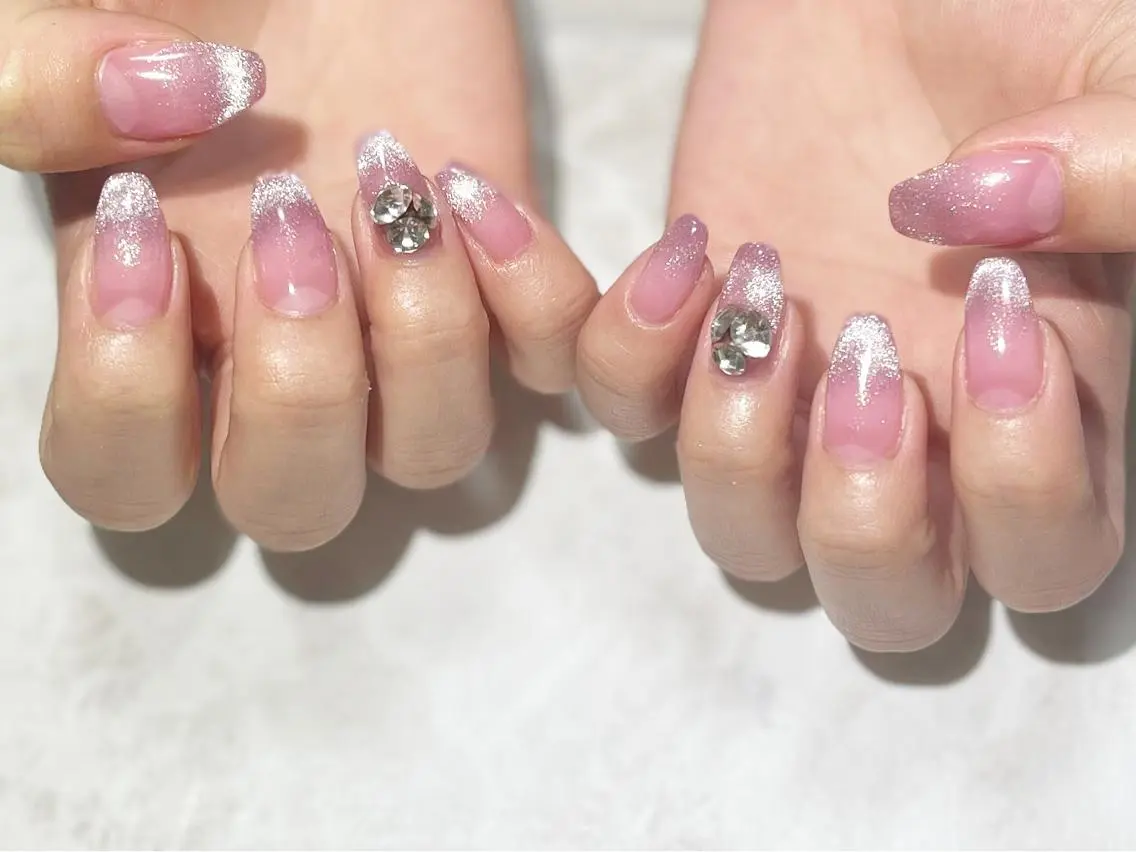 ネイル フットネイル フレンチネイル ニュアンスネイル シンプルネイル 春ネイル nail fufla ♡yamane♡のネイルデザイン