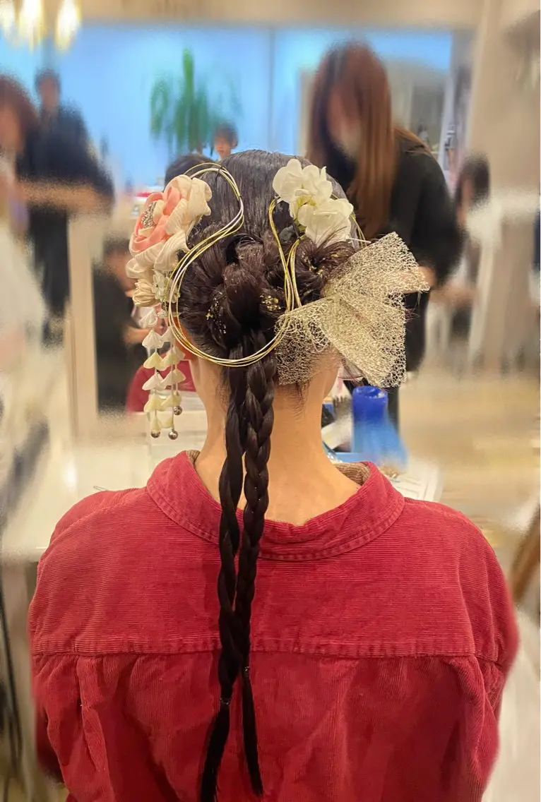 ヘアアレンジ 成人式 ✨ヘアアレンジ✨ 秋山 麟太朗のヘアスタイル